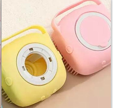 SudsPaw Silicone Bath Brush with Shampoo Dispenser - view 25
