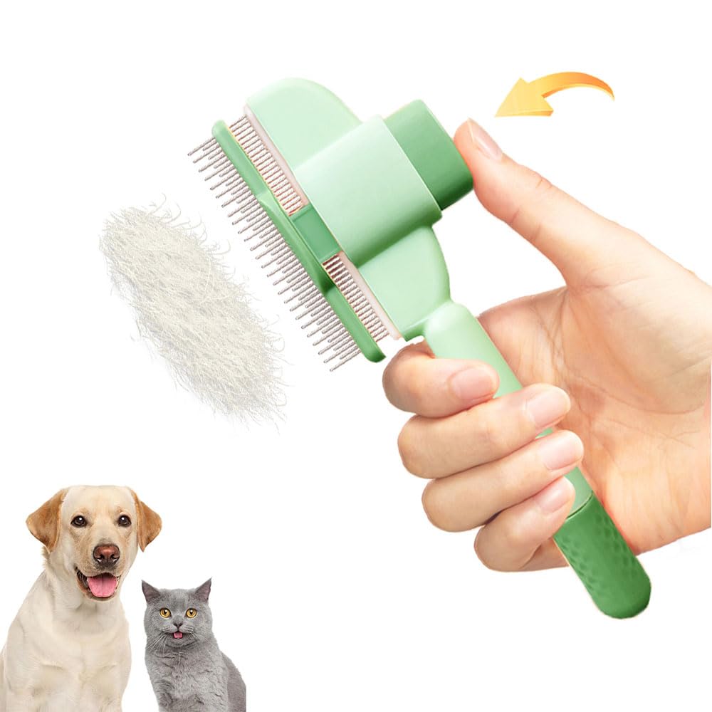 TwinTooth Undercoat Comb with Release Button - view 6
