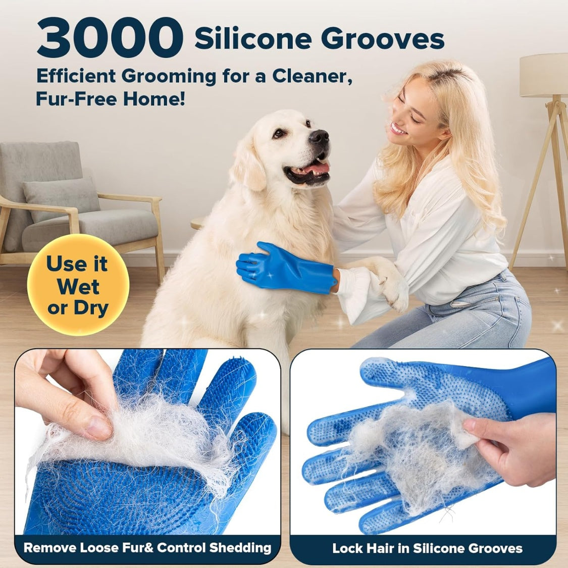 SpaDay 6-Piece Dog Bath & Grooming Kit - view 5
