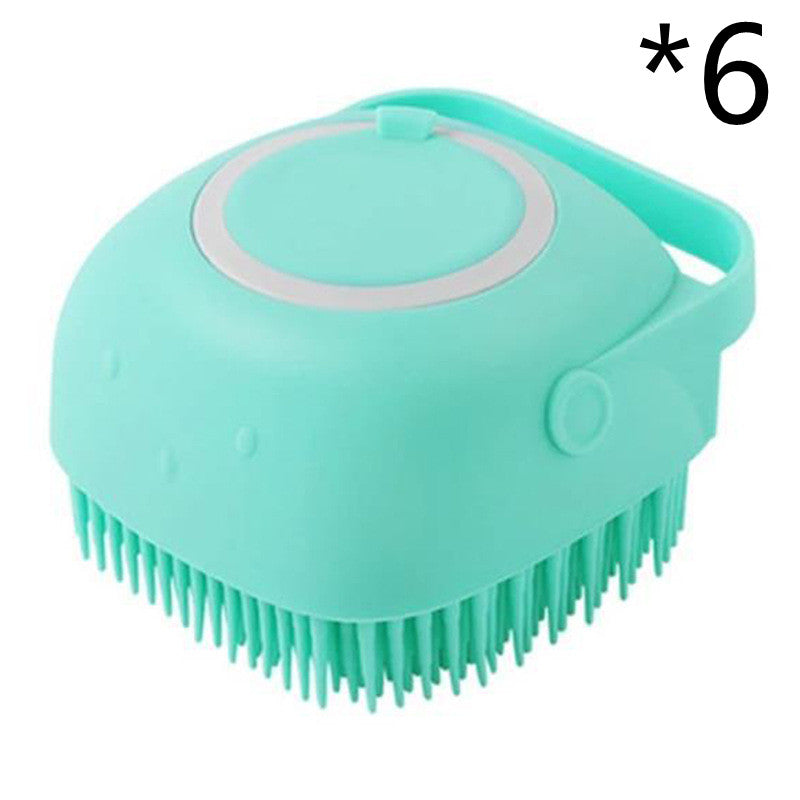 SudsPaw Silicone Bath Brush with Shampoo Dispenser - view 18
