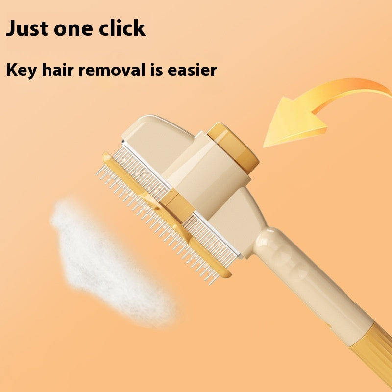 TwinTooth Undercoat Comb with Release Button - view 2